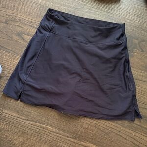 Black workout SKORT - small Extra high rise
